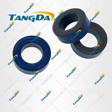 T50-1 Tangda-Núcleo de polvo de hierro T50-1, 13x7,5x5mm, 10nH/N2 20uo, toroide de ferrita, Toroide, Azul, Gris, TANGDA T 2024 - compra barato