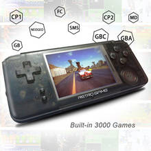 3.0 inch Handheld RS97 Retro Game Console 64 Bit 3000 Classic Games Portable Mini Video Game Console 2024 - buy cheap