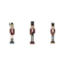 50cm de altura soldado de madeira nutcracker no suporte nutcracker soldado 30cm-clássico 2024 - compre barato