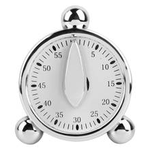 Relógio despertador 60 minutos cozinha temporizador mecânico cozinhar lembretes despertador prático cozinhar temporizador despertador 2024 - compre barato
