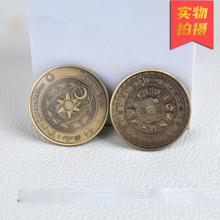 EDC Retro Tarot Wishing Coin Lucky Constellation Commemorative Coin Can Turn Your Finger to Embossed Metal Coin Decoration 2024 - buy cheap