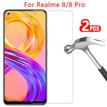 Película de vidro para tela, proteção de tela para realme 8 pro, vidro temperado, real mi 8pro realme8 mi 8 6.4 2024 - compre barato