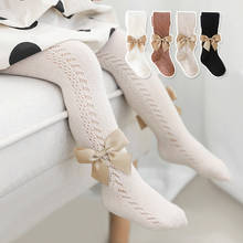 Spring Girls Tights Flower Pantyhose Girl Fashion Children Stockings Baby Panty Cotton Tights For Babies 2024 - buy cheap