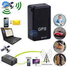 Rastreador localizador magnético gf07 gps em tempo real para carro, dispositivo de rastreamento gsm/gprs, localização de crianças 2024 - compre barato