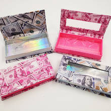 Cajas de pestañas de visón, embalaje colorido, rectángulo, paquete de pestañas de 25mm, estuche magnético, maquillaje vacío, 40 Uds. 2024 - compra barato