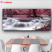 Natural Waterfall DIY 5D Diamond Painting Cross Stitch landscape Diamond Embroidery Mosaic Diamond Mazayka home decoration 2024 - buy cheap