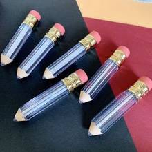 100 pçs 5ml vazio lábio gloss tubo recipiente claro lábio bálsamo tubos forma lápis batom garrafas recarregáveis lipsgloss embalagem garrafas 2024 - compre barato