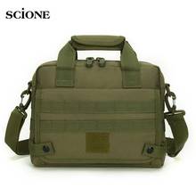 Bolsa táctica militar Molle para ordenador portátil, bolso de hombro del ejército para viaje al aire libre, Camping, senderismo, caza, deportes, XA103A 2024 - compra barato