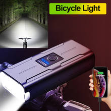 LED Bycicle Light Rechargeable Flashlight USB Bicycle Light Lamp IPX6 Waterproof Running Lights Power Bank Light Bicycle Lantern 2024 - buy cheap