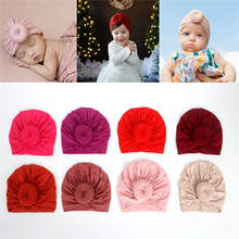 Toddler Kids Baby Headband Bow Cotton Knot Turban Headband  Hat Stretchy Beanie Girl Headwear  Baby Girl Hair Accessories 2024 - buy cheap
