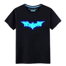 2020 New Summer Boys Girls Short Sleeve T Shirt Fashion Luminous Print Kids T Shirt For Baby T Shirt Cotton Children Clothes 2024 - buy cheap