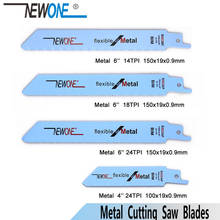 NEWONE-hoja de sierra recíproca BIM para corte de Metal, accesorios para herramientas eléctricas, 5 uds. 2024 - compra barato