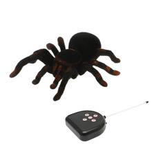 2020 New Remote Control Soft Scary Plush Creepy Spider Infrared RC Kid Gift Toy MAY16_35 2024 - buy cheap