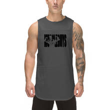 Camiseta sin mangas de gimnasio para hombre, ropa deportiva para culturismo, entrenamiento, musculación, Fitness 2024 - compra barato