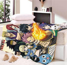 Anime Fairy Tail World Blanket Mat Tapestry Soft Wall Bedspread Beach Hotel Picnic Cover Table Towel Cosplay 2024 - buy cheap