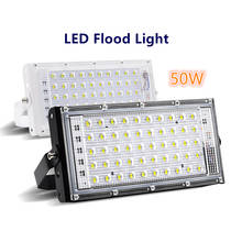 50W LED Flood Light Outdoor Lighting 230V 220V 240V Floodlight Waterproof IP66 Reflector Projecteur LED Exterior Focus Spotlight 2024 - buy cheap