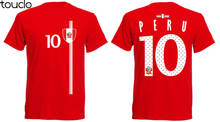 New Summer Tee Shirt Peru T-Shirt Men's Footballer Legend Soccers Jersey Trikot Nummer 10 Funny T-shirt 2024 - buy cheap