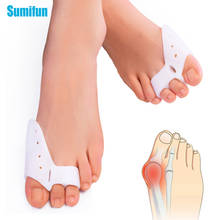 2pcs Breathable Toe Separator Silicone Foot Protector Hallux Valgus Corrector Sleeve Bunion Adjuster Pedicure Feet Care Tool 2024 - buy cheap