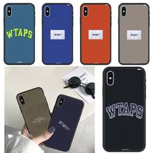 Wtaps-funda de teléfono para IPhone 11, 12, 13 Pro Max, 6, 6s, 7, 8 Plus, XS, XR, 12mini, Se 2020 2024 - compra barato