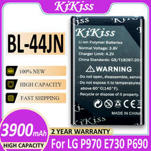 3900mAh Battery BL-44JN For LG Optimus Black P970 E730 P690 P693 E510 E610 E612 E615 C660 MS84 Phone Battery +Tracking Number 2024 - buy cheap
