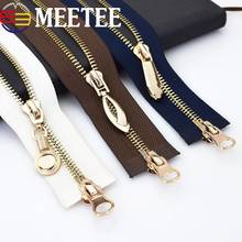 1pc Double Sliders Metal Zippers Eco-friendly Open-end Long Zipper For Sewing Down Jacket Coat Clothing Zipper Tailor Tools 2024 - buy cheap