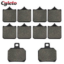 Cyleto Motorcycle Front and Rear Brake Pads for Ducati 749 Dark 749R 749S 999 999R 999S Monoposto Biposto 2003 2004 2005 2006 2024 - buy cheap