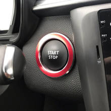 Car Sticker Accessories Styling Start Stop Engine Ring Case For Renault Koleos Fluenec Megane Latitude Kadjar Captur Cover 2024 - buy cheap