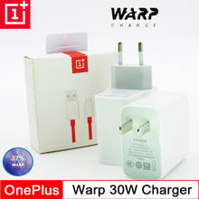 Original EU oneplus 7T Dash charger 5V/6A Fast charging 1m 1.5m USB typec cable wall power adapter for One plus 7 6t 5T 5 3T 3 2024 - buy cheap