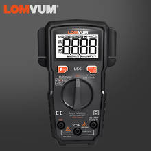 LOMVUM 6000 Counts Intelligent Multimeter High-precision Automatic Multi-function Mini Portable Anti-burn Digital Table. 2024 - buy cheap