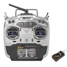 Wfly et12 2.4ghz controle remoto 12ch transmissor de rádio com receptor rf209s para rc drone carro barco 2024 - compre barato