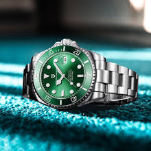 PAGANI Design Brand Luxury Men Watches Automatic Black Watch Men Stainless Steel Waterproof Business Sport Mechanical Wristwatch 2024 - buy cheap