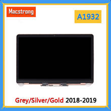Новый ЖК-экран A1932 в сборе для Macbook Air, полный экран 13,3 дюйма A1932, EMC 3184 MRE82 2018, серый/серебристый/золотой 2024 - купить недорого