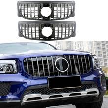 Car Front Racing Bumper Grille Upper Vent Bar Grill Cover For Mercedes-Benz GLB-Class X247 2020 2021+ General 2024 - buy cheap