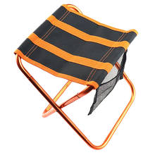 Складной портативный стул, Легкий стул для отдыха на открытом воздухе, кемпинга, сада, путешествий, рыбалки, кемпинга, пикника, барбекю, сиденье для пляжа 2024 - купить недорого