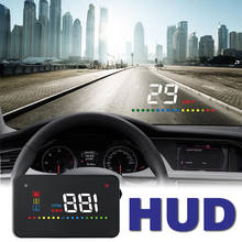 On-board computer hud display car head up display obd2 display speedometer obd2 temperature water Projection on the windshield 2024 - buy cheap