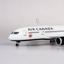 1/130 Scale 43cm Airlines Boeing 787 B787 Dreamliner Aircraft Canada Airplane Model W Light and Wheel Plastic Resin Plane 2024 - buy cheap