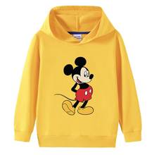 Disney Minnie Mickey Kids Boys Girls Hooded Cartoon Sweatshirt Tops Clothes Children's Cartoon Hoody Clothing 2024 - buy cheap