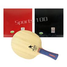 Pro Combo Racket Sanwei M8 With 2x 729 General table tennis Rubber With Sponge for one paddle Long Shakehand FL 2024 - buy cheap