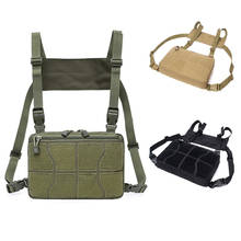 Hip Hop Military Tactical Chest Rig Bag Adjustable Fanny Pack Multi-Functional Molle Tool Pouch Shoulder Bag Tactical Vest Bag 2024 - buy cheap