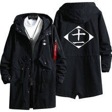 Novo jaqueta de algodão com zíper masculina kurosaki ichigo casaco trench anime 2024 - compre barato