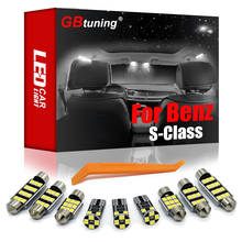 GBtuning-Lámpara LED Canbus para Mercedes Benz Clase S, Kit de luz de lectura Interior para techo de maletero de coche, W140, W220, W221, 1994-2012, 2013 2024 - compra barato