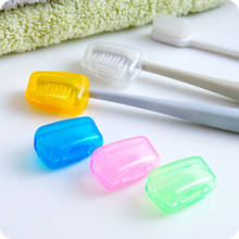 Funda portátil colorida para cepillo de dientes, Protector de cabeza para viaje, senderismo, Camping, 1 ud. 2024 - compra barato