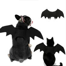 Puppy Dog Cat Clothes Costumes Halloween Pet Dog Bat Wings Vampire Black Cute Fancy Dress Up Halloween Pet Dog Cat Costume Cat 2024 - buy cheap