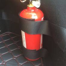 Black Fire Extinguisher Organizer Car Trunk Mount Straps Belt Fixed Sundry Holder Storage Bag Tapes CHIZIYO 2024 - buy cheap