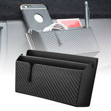 Car Storage Box Mobile Phone Charge Box Coin Phone Holder Pocket Organizer Car Interior Stowing Tidying Auto Accessories 2024 - buy cheap