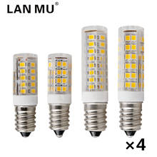 4pcs/lot Mini E14 LED Corn Bulb 3W 4W 5W 7W 220V LED Lamp SMD2835 360 Beam Angle Replace Halogen Chandelier Lights 2024 - buy cheap