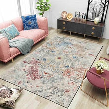 Fashion Bohemian Pattern National Wind Retro Rug Living Room Bedroom Carpet Kitchen Bathroom Floor Mat Bed Blanket Mat 2024 - buy cheap