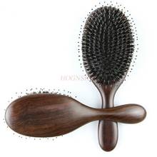 Pig Bristle Ebony Airbag Air Cushion Scalp Head Massage Hair Comb Sale 2024 - buy cheap