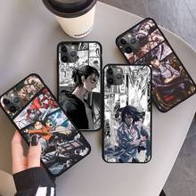 Funda de teléfono de anime japonés Attack on titan para iPhone, 11, 12 pro, XS MAX, 8, 7, 6, 6S Plus, X, 5S, SE, 2020, XR 2024 - compra barato