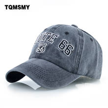 Boné de beisebol homem snapback boné homem sol viseira hip-hop chapéu de hip-hop chapéus de primavera de cor sólida para homem bordado letras osso lavado denim 2024 - compre barato